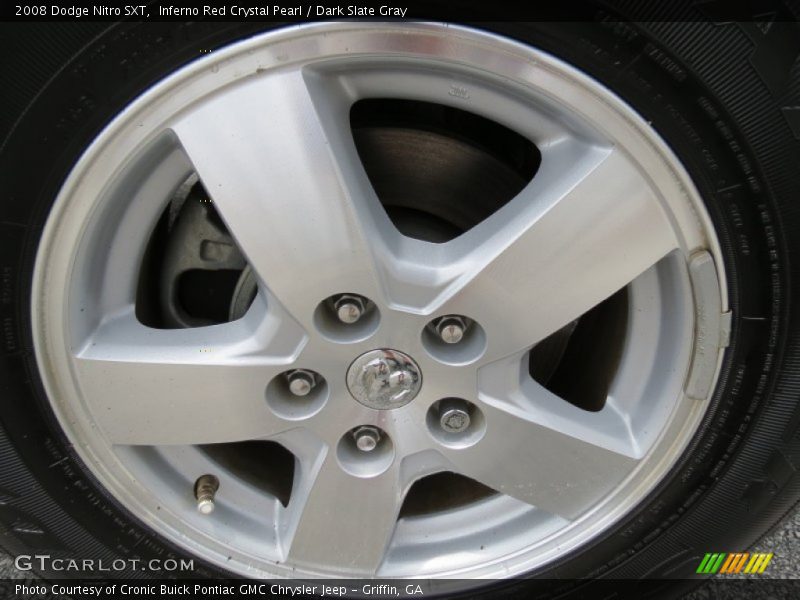 Inferno Red Crystal Pearl / Dark Slate Gray 2008 Dodge Nitro SXT
