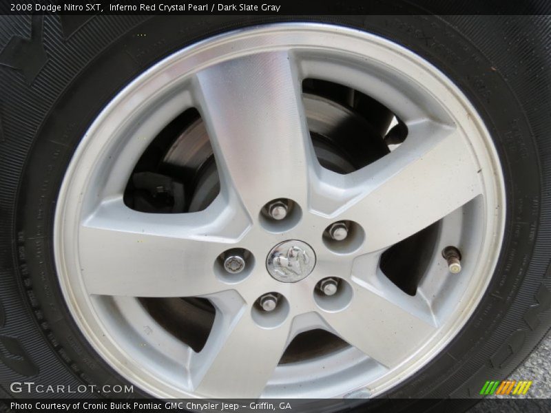 Inferno Red Crystal Pearl / Dark Slate Gray 2008 Dodge Nitro SXT