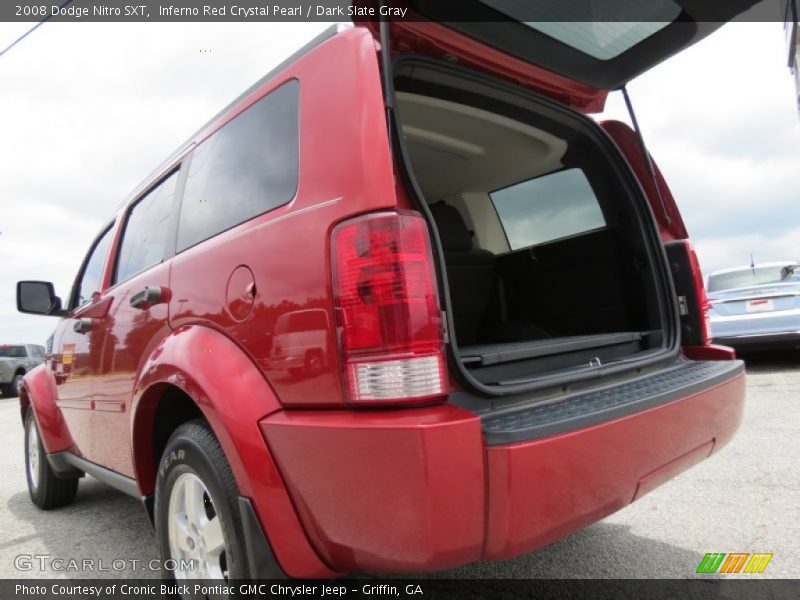 Inferno Red Crystal Pearl / Dark Slate Gray 2008 Dodge Nitro SXT