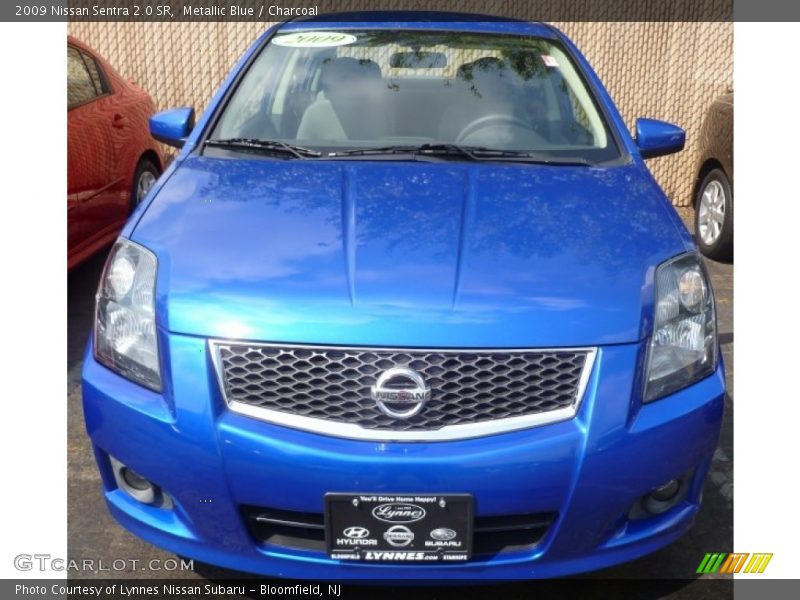 Metallic Blue / Charcoal 2009 Nissan Sentra 2.0 SR