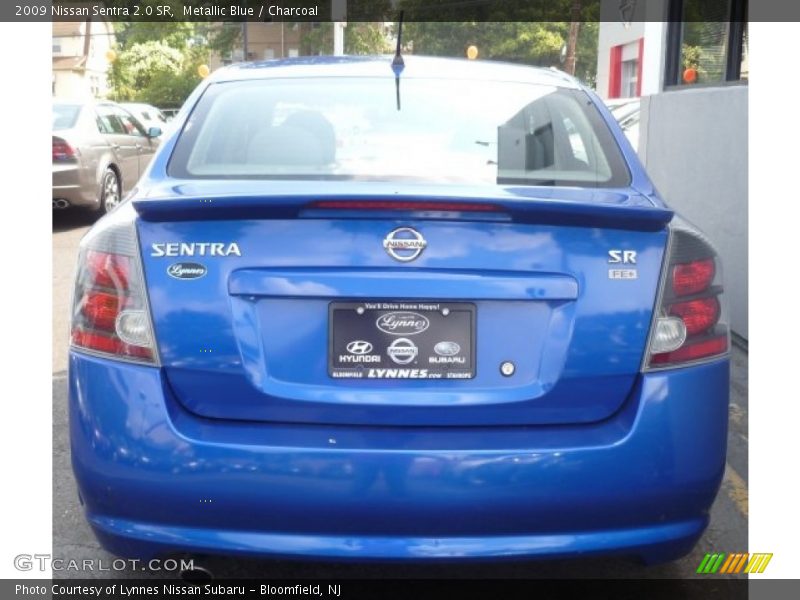 Metallic Blue / Charcoal 2009 Nissan Sentra 2.0 SR