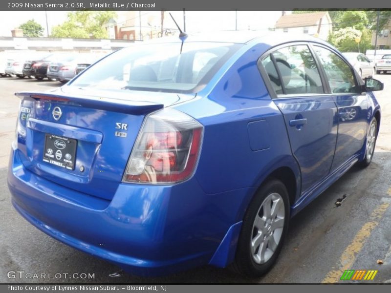 Metallic Blue / Charcoal 2009 Nissan Sentra 2.0 SR