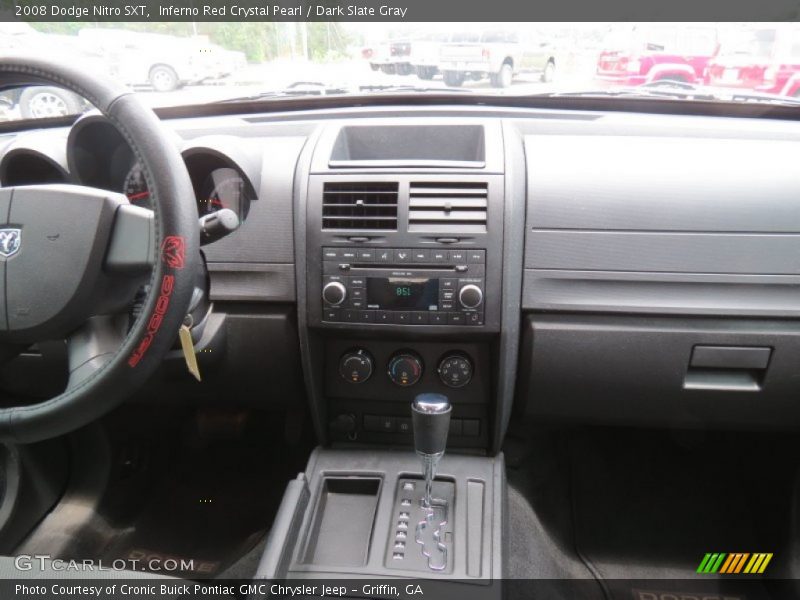 Inferno Red Crystal Pearl / Dark Slate Gray 2008 Dodge Nitro SXT