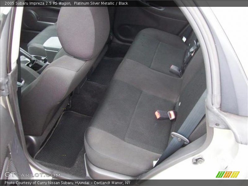 Platinum Silver Metallic / Black 2005 Subaru Impreza 2.5 RS Wagon