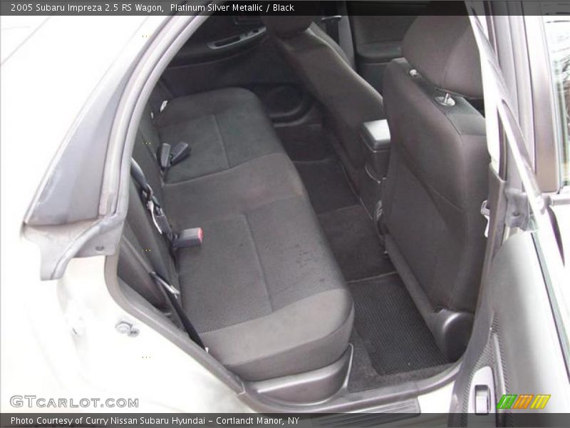 Platinum Silver Metallic / Black 2005 Subaru Impreza 2.5 RS Wagon