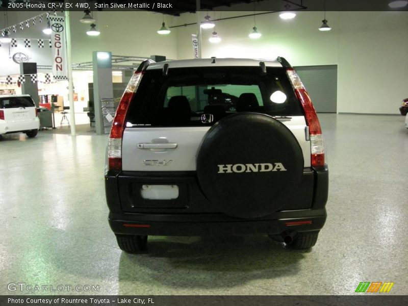 Satin Silver Metallic / Black 2005 Honda CR-V EX 4WD