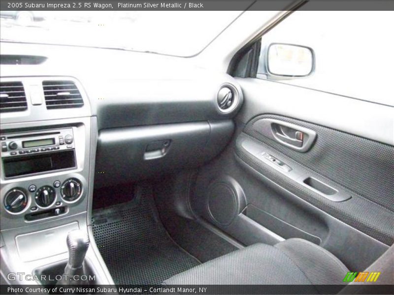 Platinum Silver Metallic / Black 2005 Subaru Impreza 2.5 RS Wagon