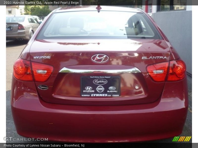 Apple Red Pearl / Beige 2010 Hyundai Elantra GLS