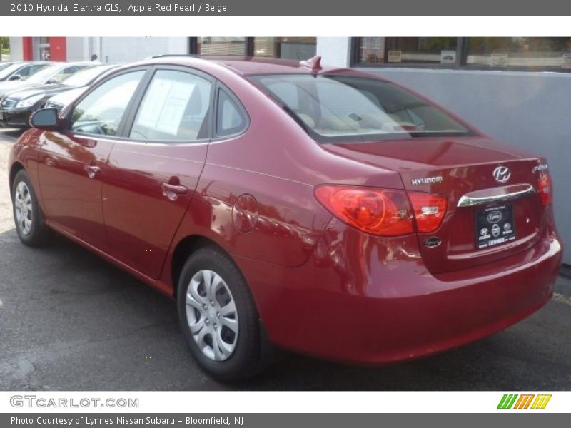 Apple Red Pearl / Beige 2010 Hyundai Elantra GLS