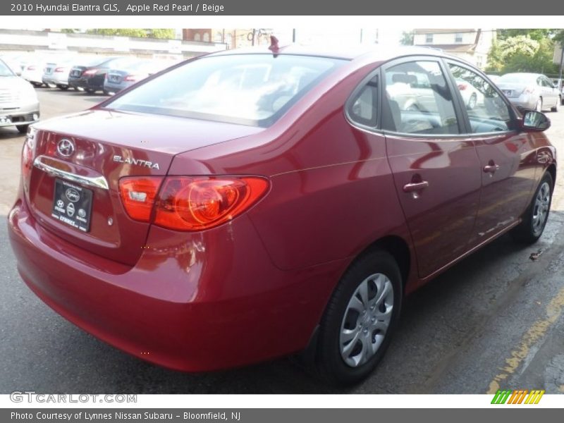 Apple Red Pearl / Beige 2010 Hyundai Elantra GLS