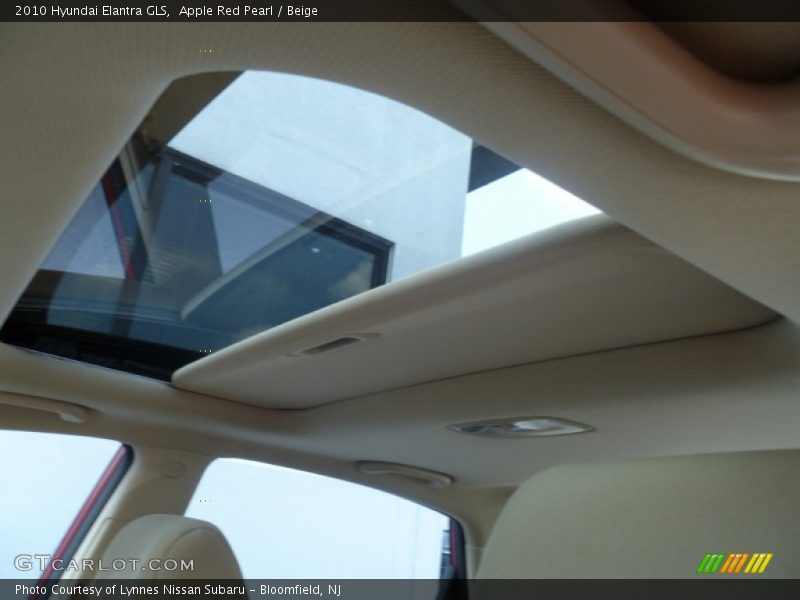 Apple Red Pearl / Beige 2010 Hyundai Elantra GLS