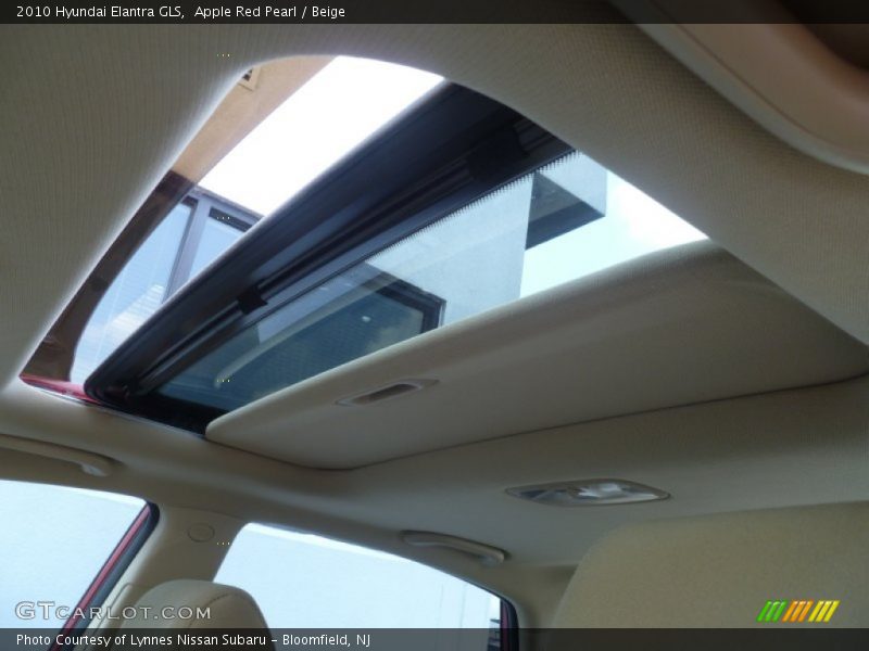 Apple Red Pearl / Beige 2010 Hyundai Elantra GLS