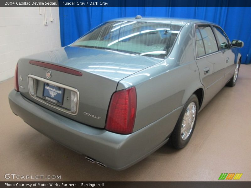 Thunder Gray / Dark Gray 2004 Cadillac DeVille Sedan