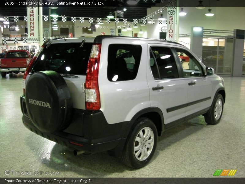 Satin Silver Metallic / Black 2005 Honda CR-V EX 4WD