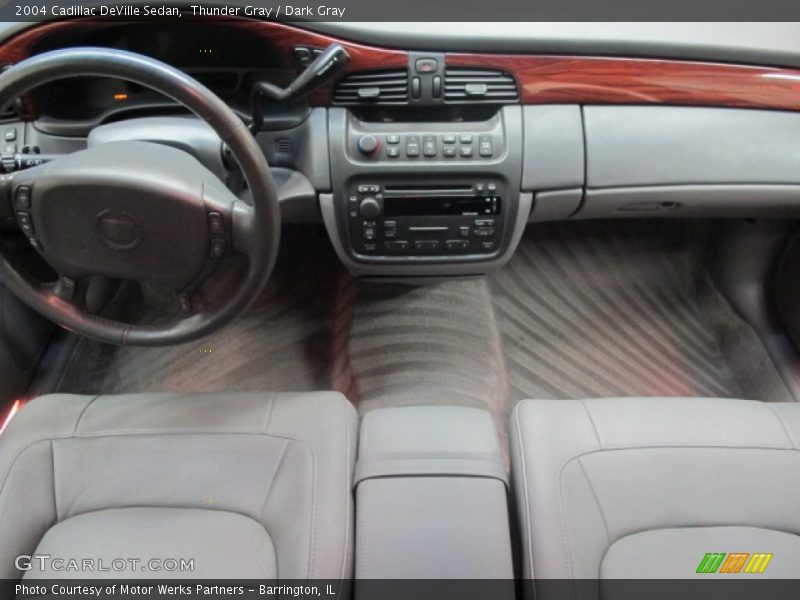 Thunder Gray / Dark Gray 2004 Cadillac DeVille Sedan