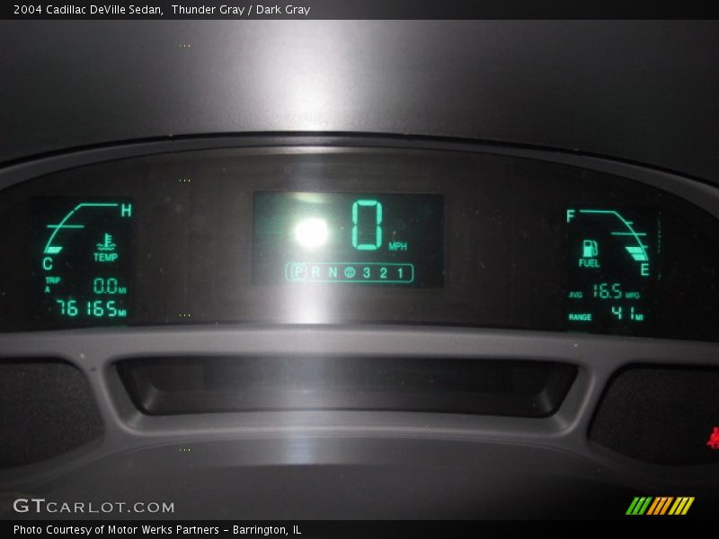 Thunder Gray / Dark Gray 2004 Cadillac DeVille Sedan