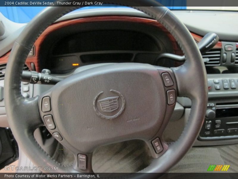 Thunder Gray / Dark Gray 2004 Cadillac DeVille Sedan