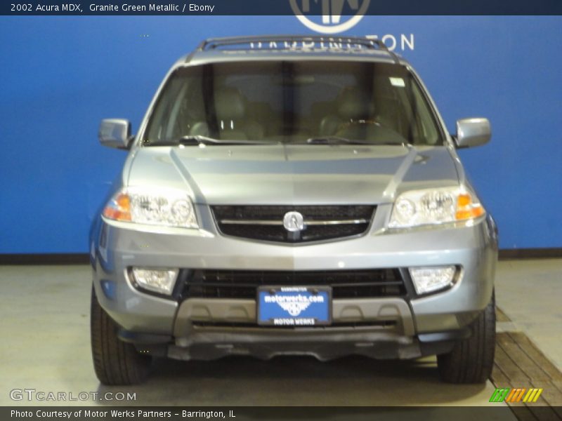 Granite Green Metallic / Ebony 2002 Acura MDX