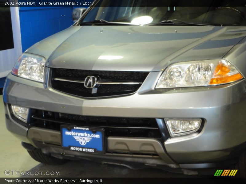 Granite Green Metallic / Ebony 2002 Acura MDX