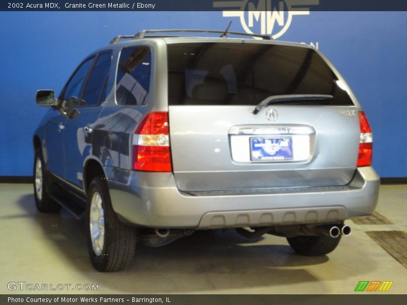 Granite Green Metallic / Ebony 2002 Acura MDX