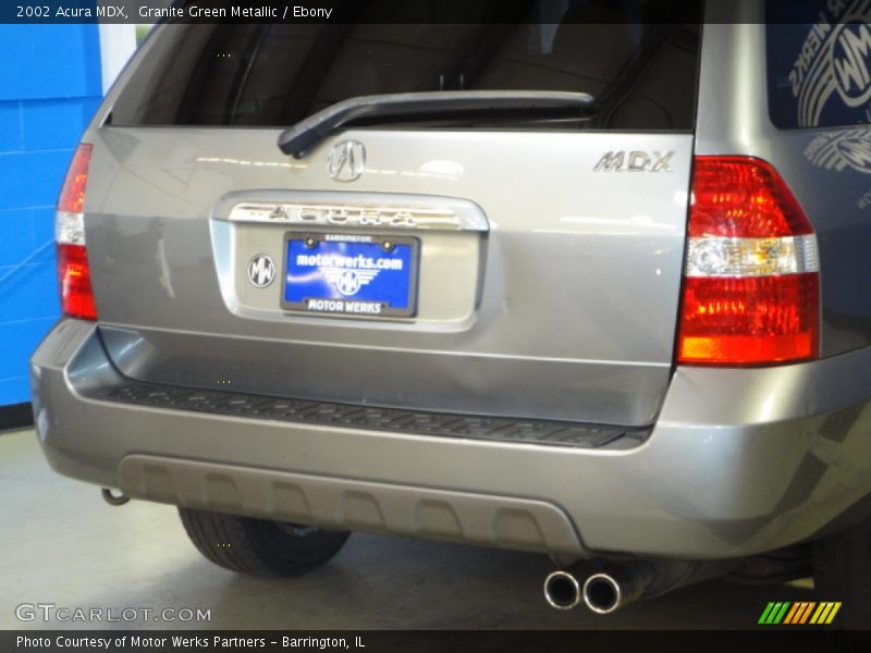 Granite Green Metallic / Ebony 2002 Acura MDX