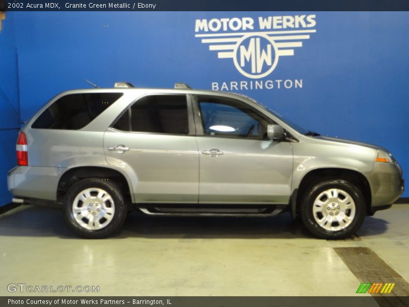 Granite Green Metallic / Ebony 2002 Acura MDX
