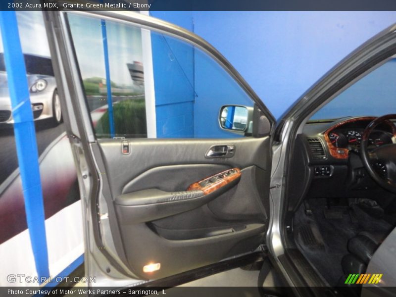 Granite Green Metallic / Ebony 2002 Acura MDX