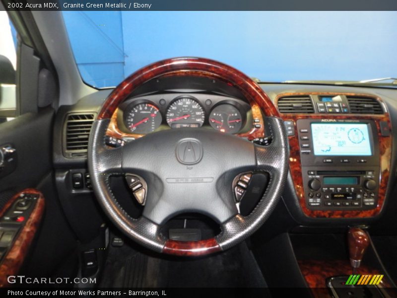 Granite Green Metallic / Ebony 2002 Acura MDX