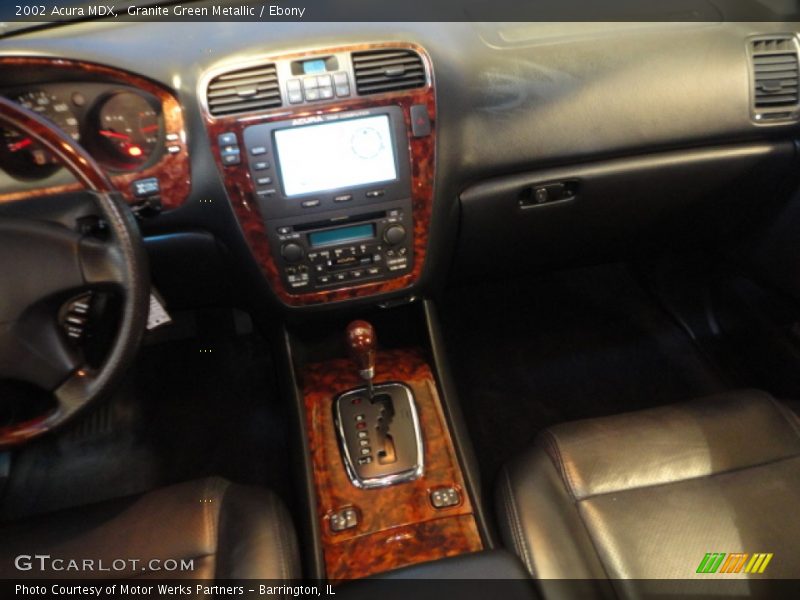 Granite Green Metallic / Ebony 2002 Acura MDX