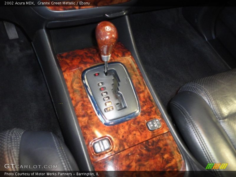 Granite Green Metallic / Ebony 2002 Acura MDX