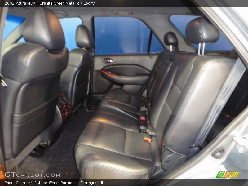 Granite Green Metallic / Ebony 2002 Acura MDX
