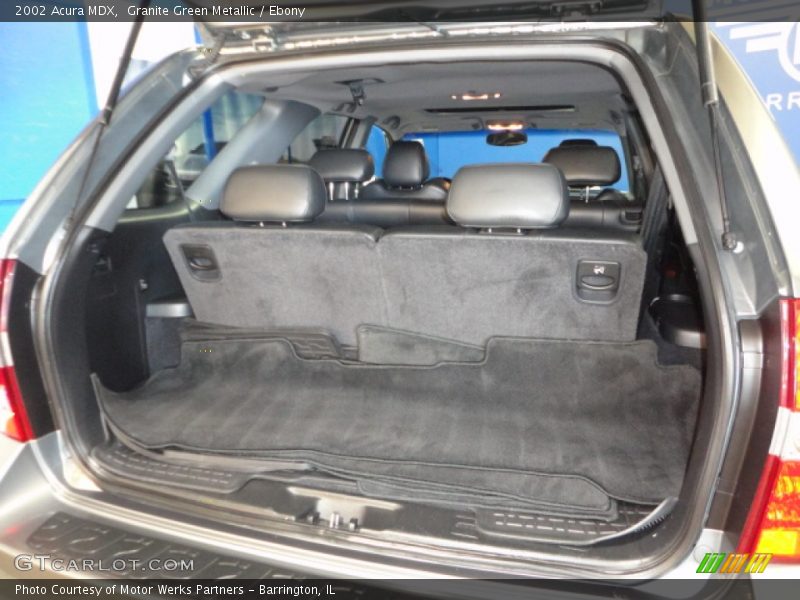 Granite Green Metallic / Ebony 2002 Acura MDX