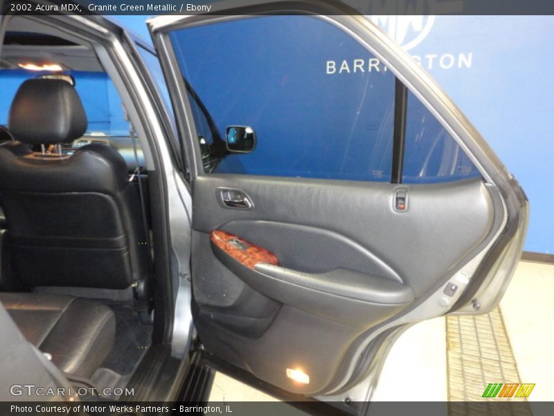 Granite Green Metallic / Ebony 2002 Acura MDX