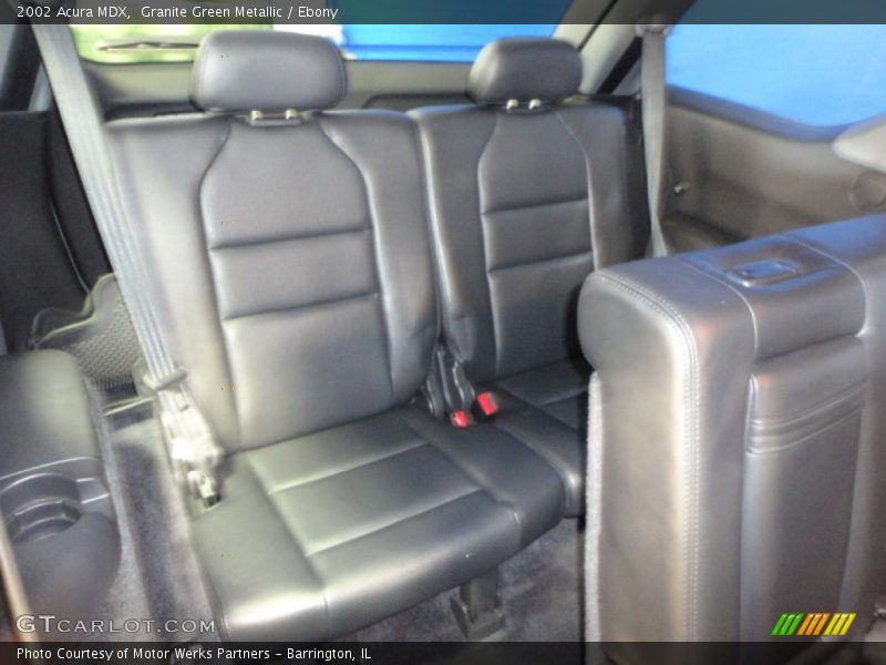 Granite Green Metallic / Ebony 2002 Acura MDX