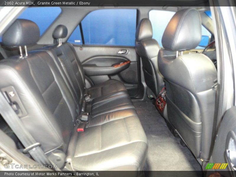Granite Green Metallic / Ebony 2002 Acura MDX