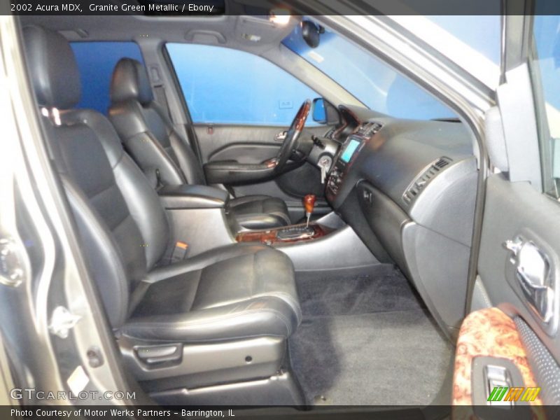 Granite Green Metallic / Ebony 2002 Acura MDX