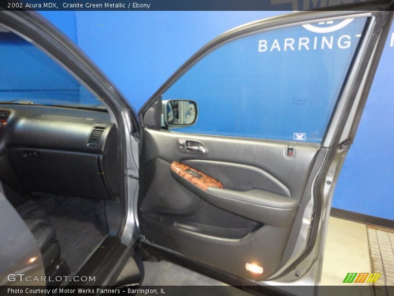 Granite Green Metallic / Ebony 2002 Acura MDX