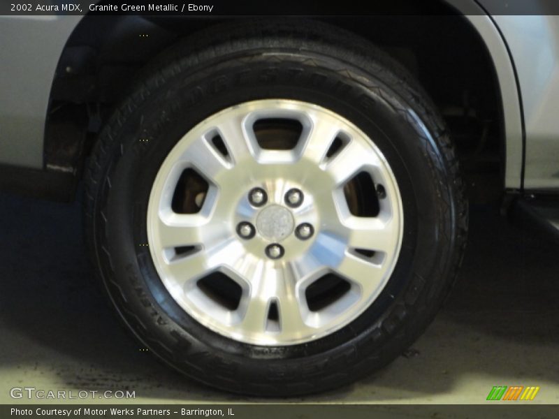 Granite Green Metallic / Ebony 2002 Acura MDX