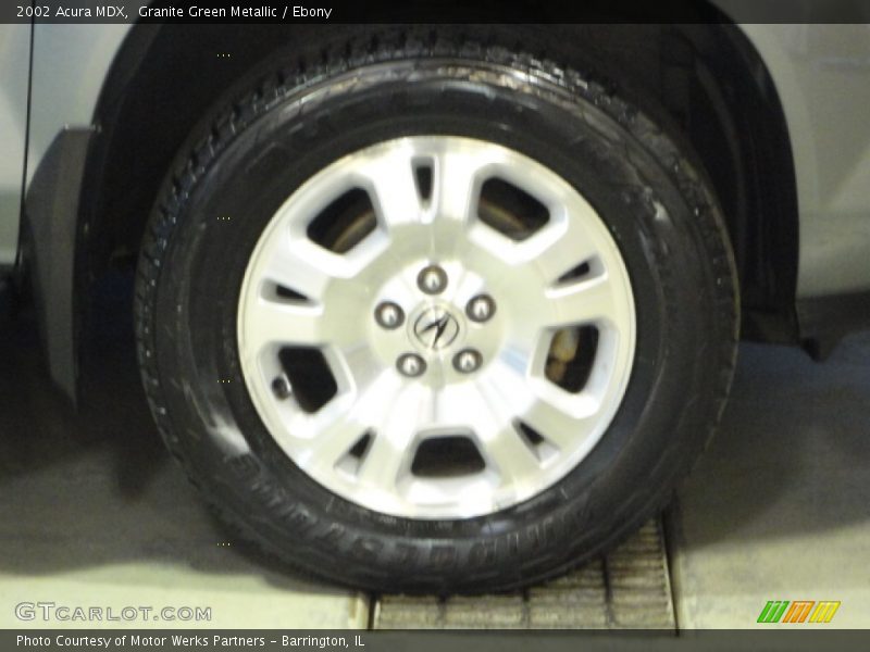 Granite Green Metallic / Ebony 2002 Acura MDX