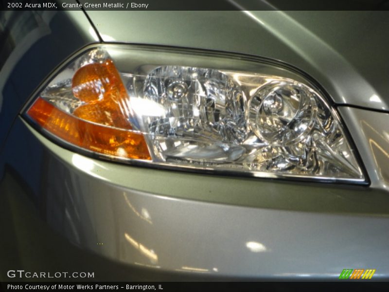 Granite Green Metallic / Ebony 2002 Acura MDX