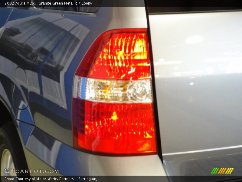 Granite Green Metallic / Ebony 2002 Acura MDX