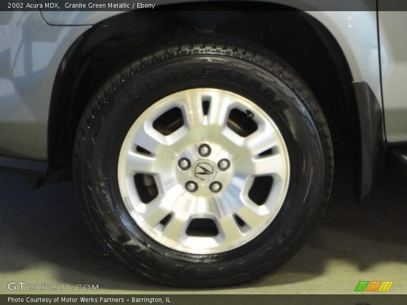 Granite Green Metallic / Ebony 2002 Acura MDX