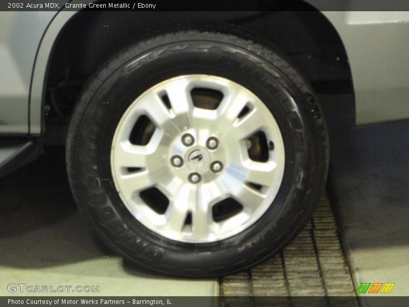 Granite Green Metallic / Ebony 2002 Acura MDX