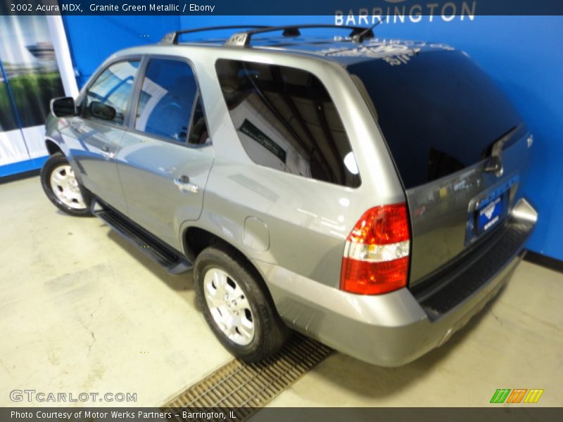 Granite Green Metallic / Ebony 2002 Acura MDX