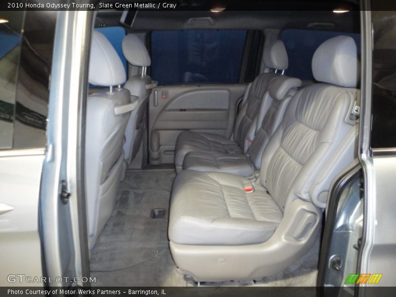 Slate Green Metallic / Gray 2010 Honda Odyssey Touring