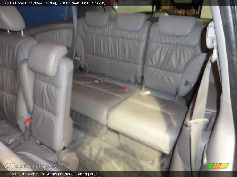 Slate Green Metallic / Gray 2010 Honda Odyssey Touring