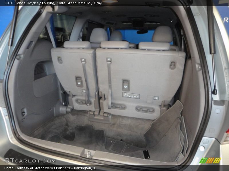 Slate Green Metallic / Gray 2010 Honda Odyssey Touring
