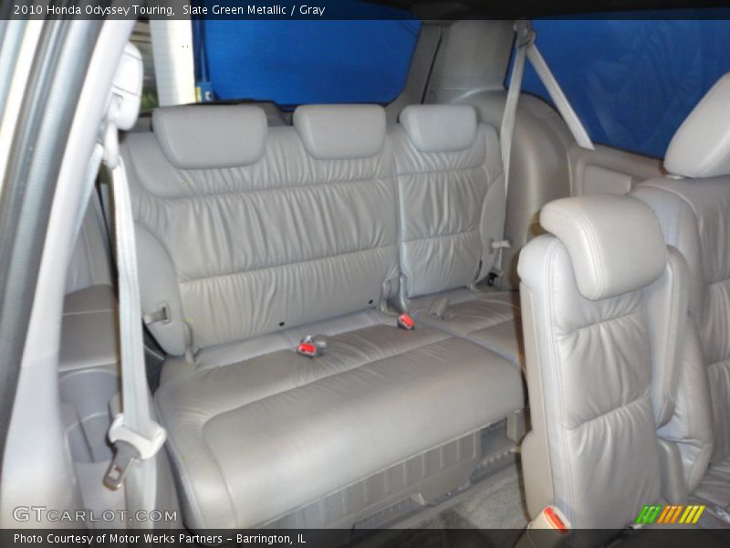 Slate Green Metallic / Gray 2010 Honda Odyssey Touring
