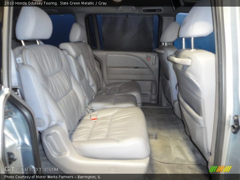 Slate Green Metallic / Gray 2010 Honda Odyssey Touring
