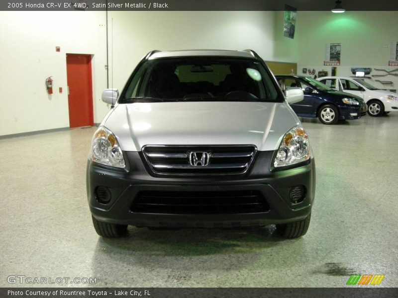 Satin Silver Metallic / Black 2005 Honda CR-V EX 4WD